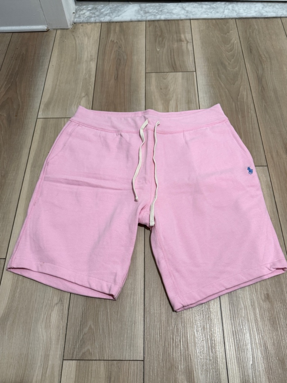 Polo by Ralph Lauren Pink Cotton Drawstring Shorts